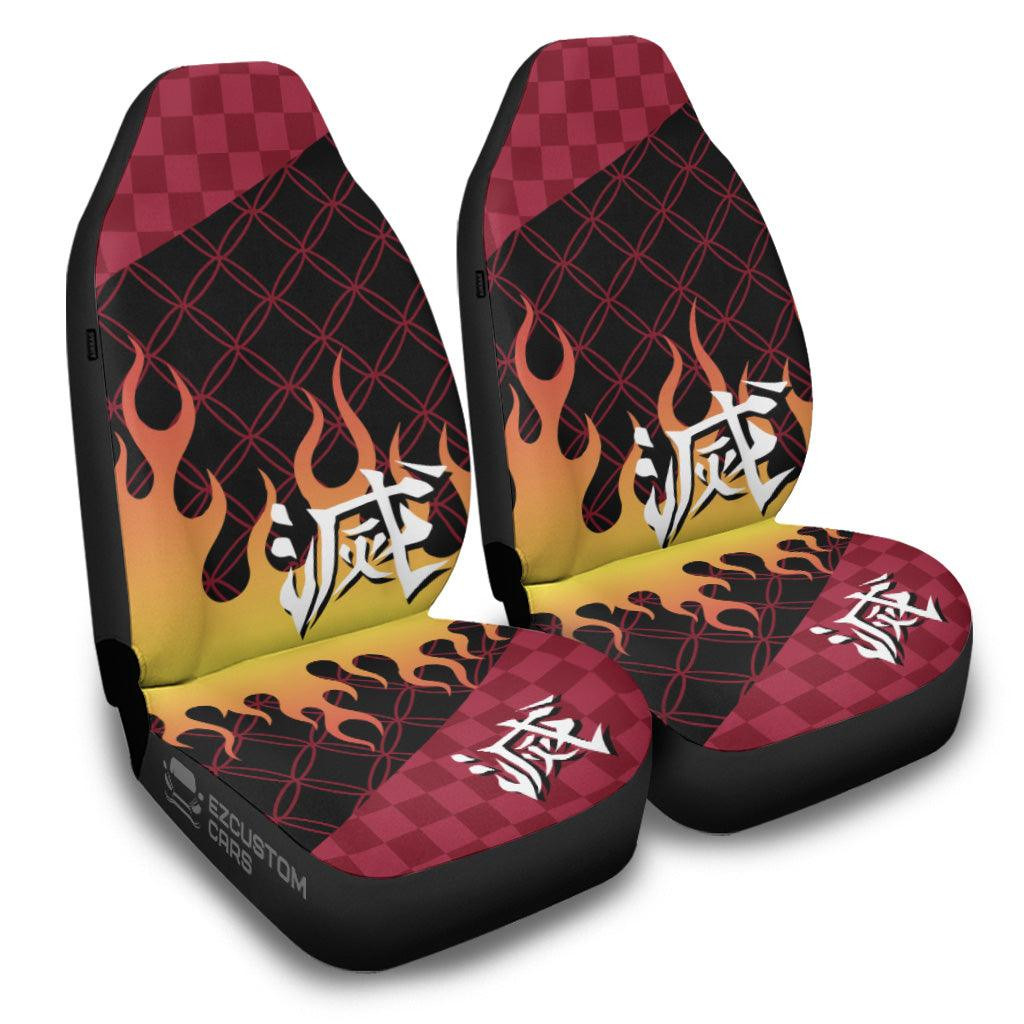 Demon Slayer Car Seat Covers  Kyojuro Rengoku
