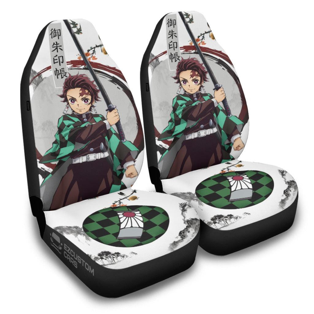 Demon Slayer Car Seat Covers  Tanjiro