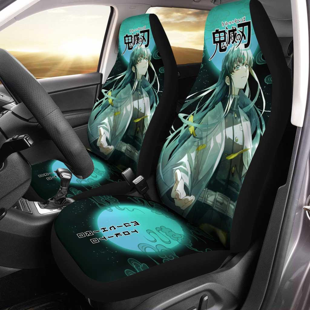 Demon Slayers Car Seat Covers  Muichiro Tokito Kimetsu no Yaiba