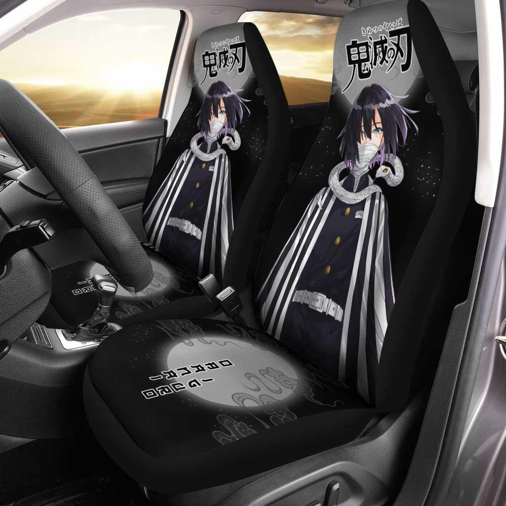 Demon Slayers Car Seat Covers  Obanai Iguro Kimetsu no Yaiba