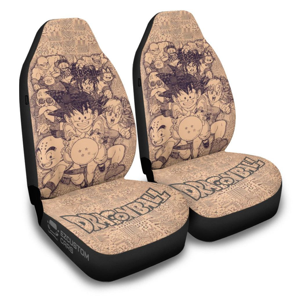 Dragon Ball Car Seat Covers Mix Manga