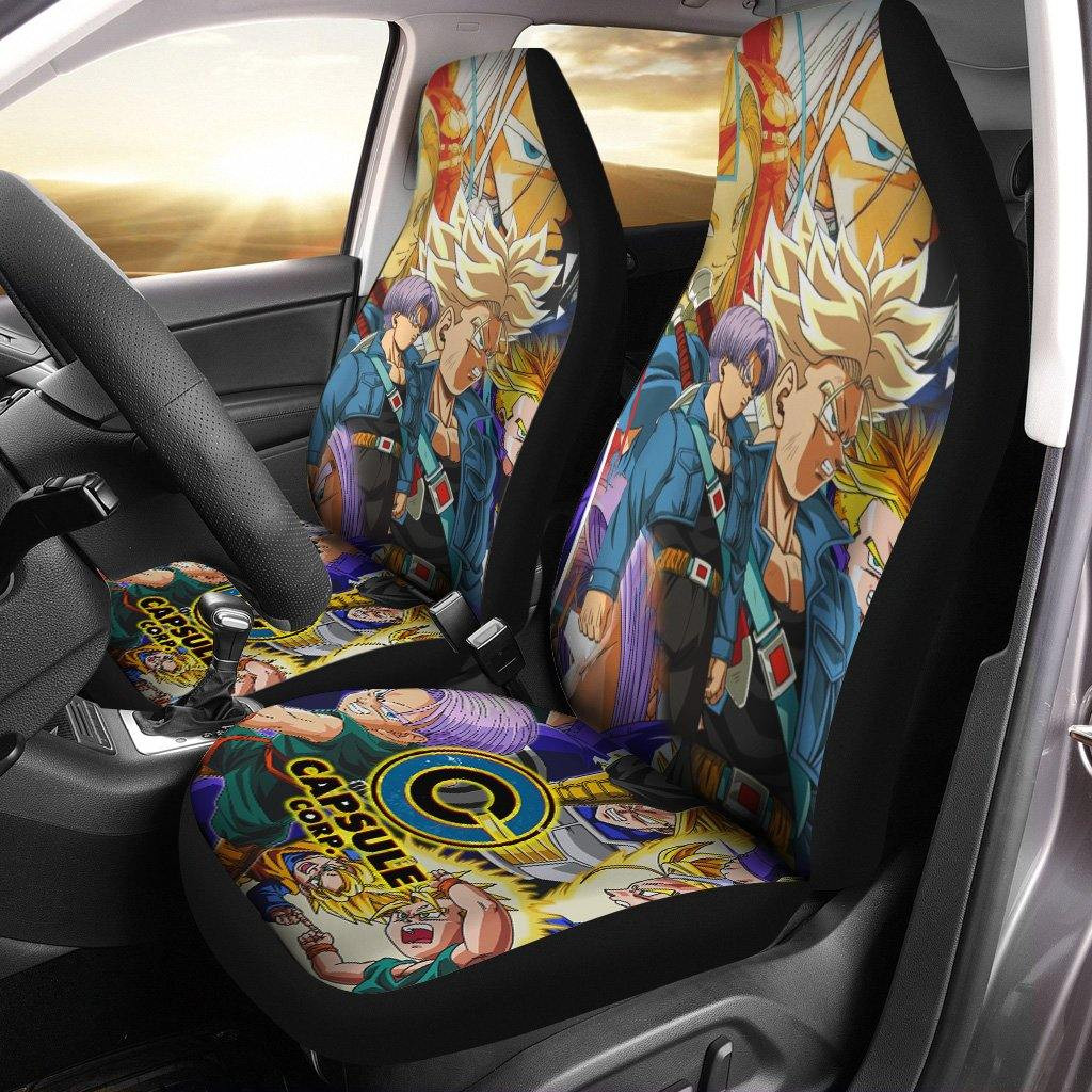 Dragon Ball Z Car Seat Covers Future Trunk