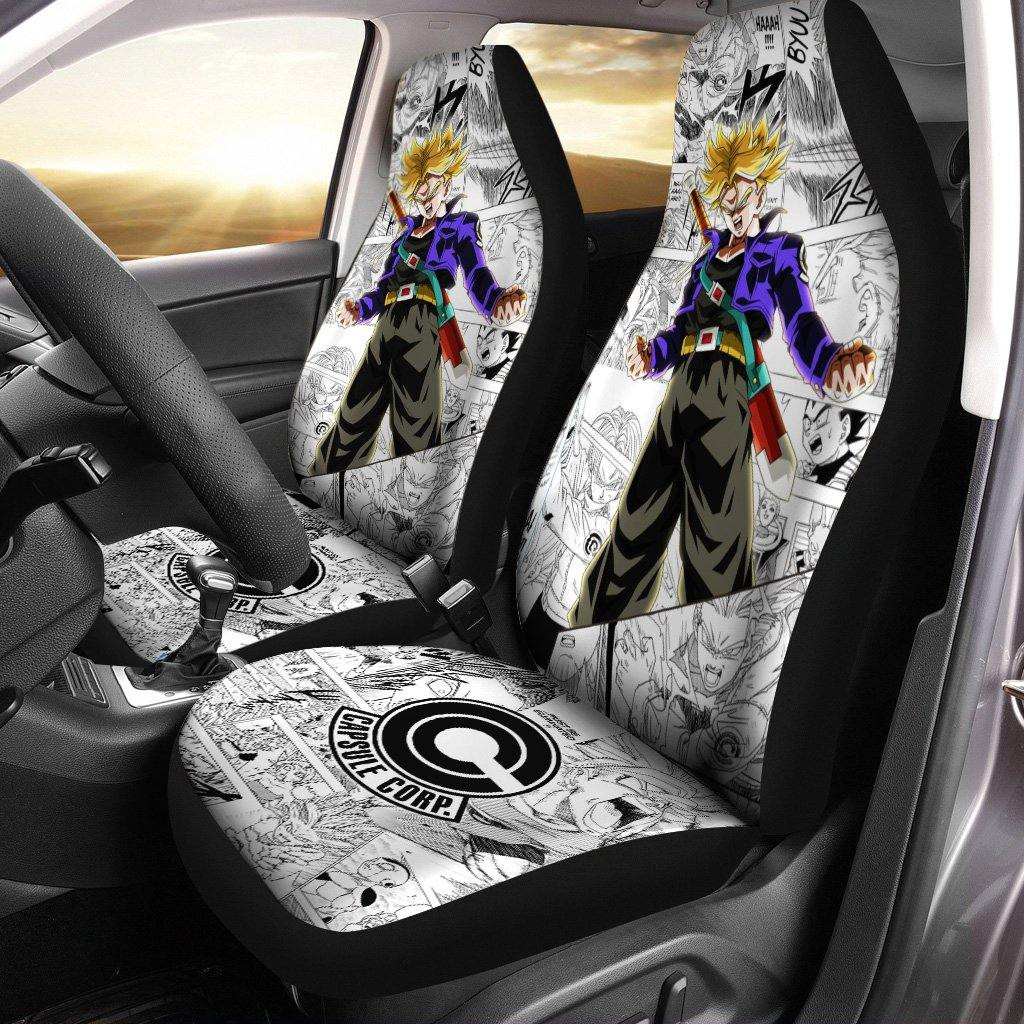 Dragon Ball Z Car Seat Covers Future Trunks Mix Manga