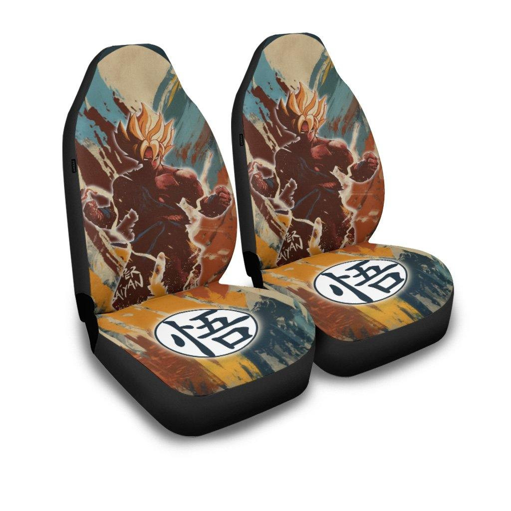 Dragon Ball Z Car Seat Covers Goku Car Accessories Anime