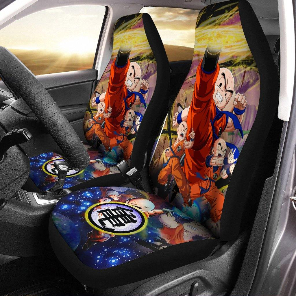 Dragon Ball Z Car Seat Covers Krillin