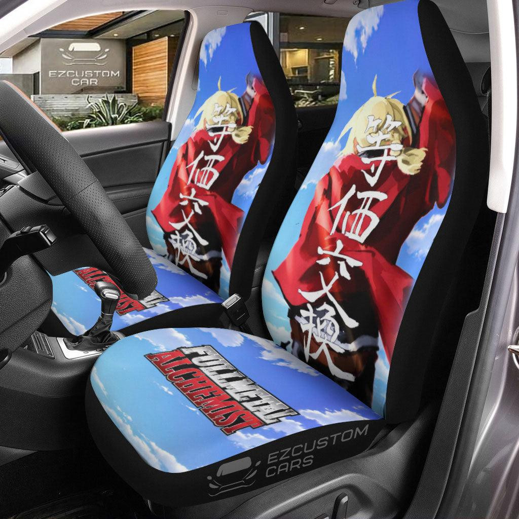 Edward Elric Car Seat Covers Fullmetal Alchemist
