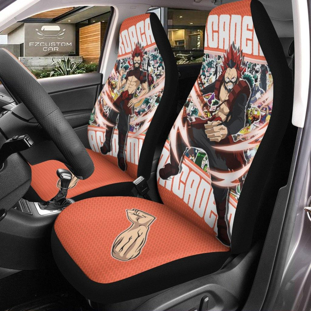 Eijiro Kirishima Car Seat Covers My Hero Academia