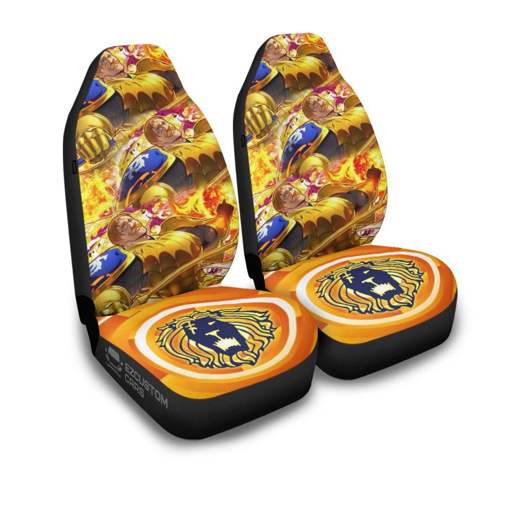 Escanor Car Seat Covers Seven Deadly Sins