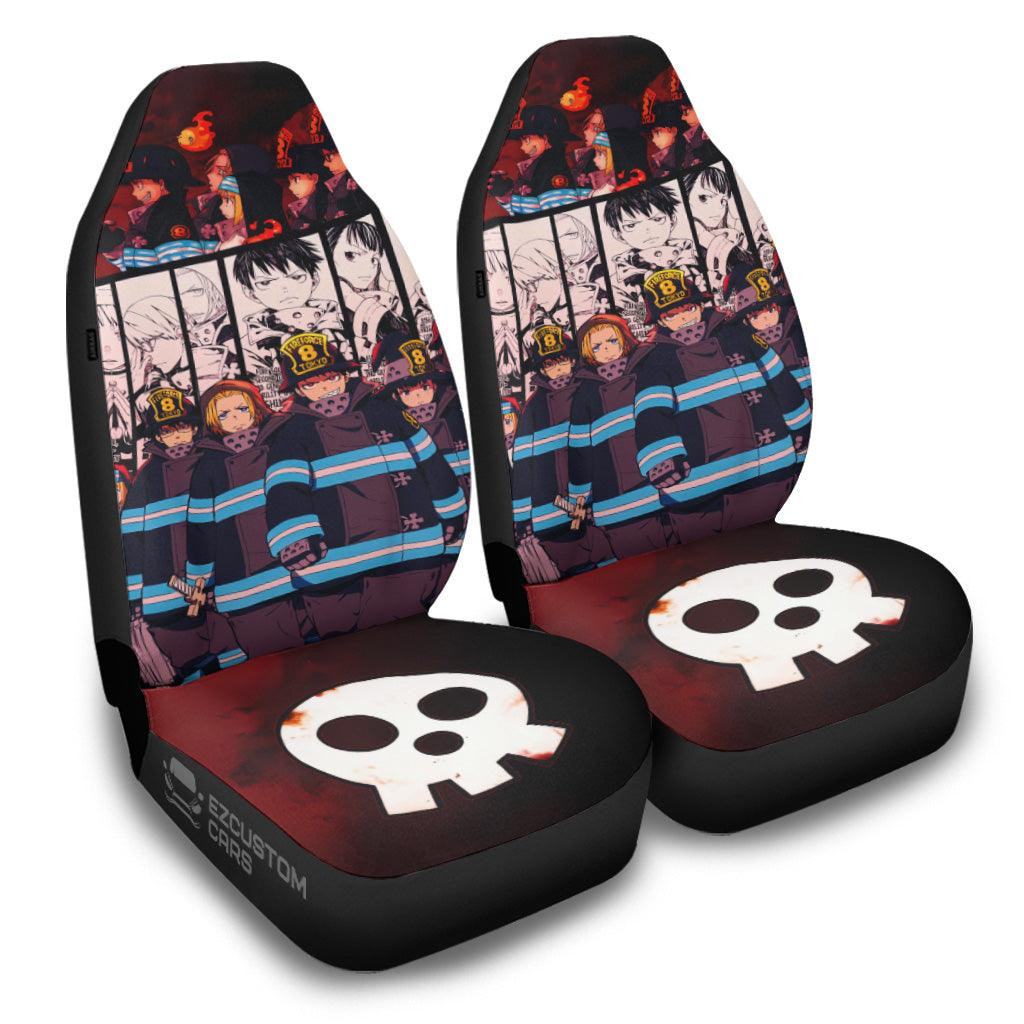 Fire Force Car Seat Covers
