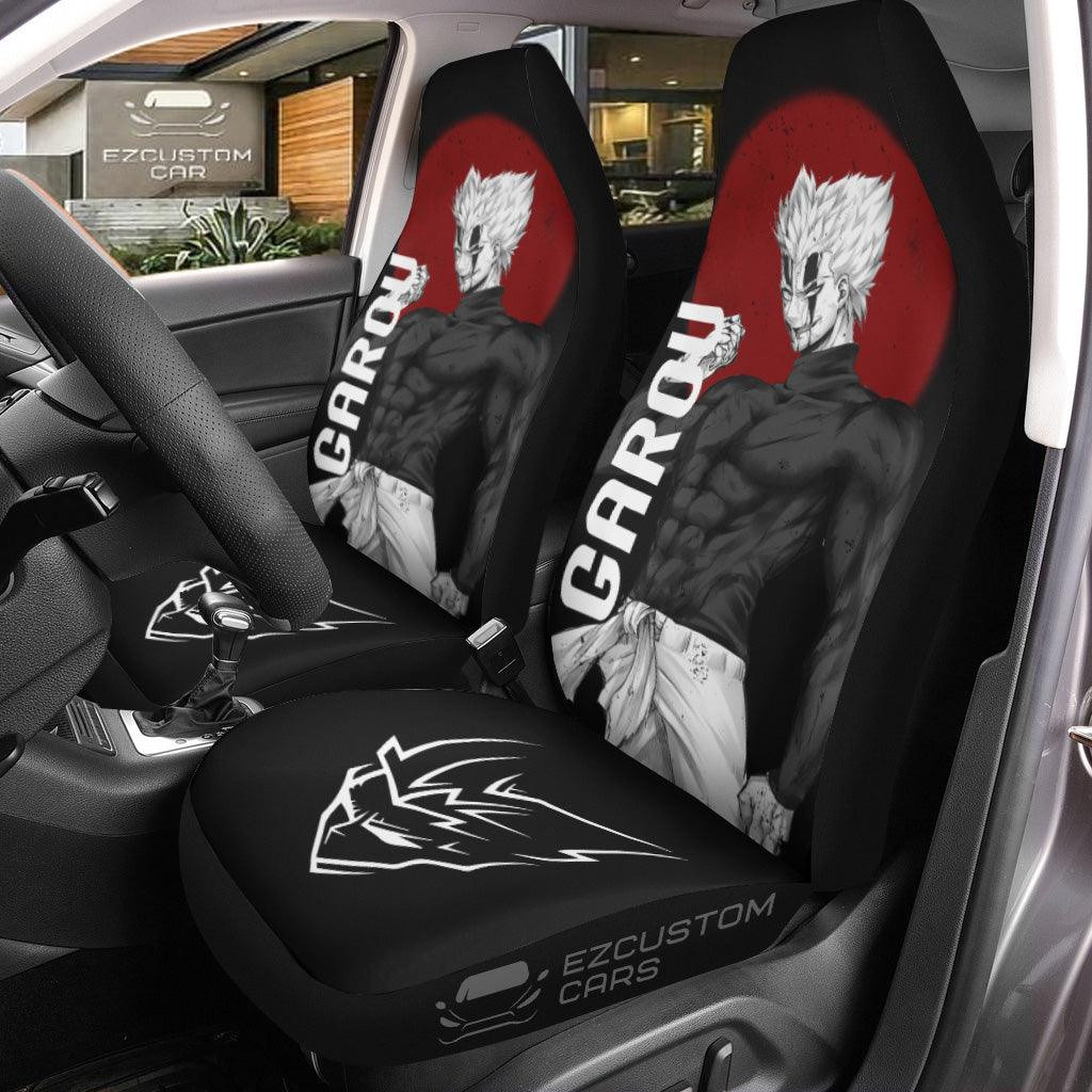 Garou Car Seat Covers Custom Anime One Punch Man Car Accessories