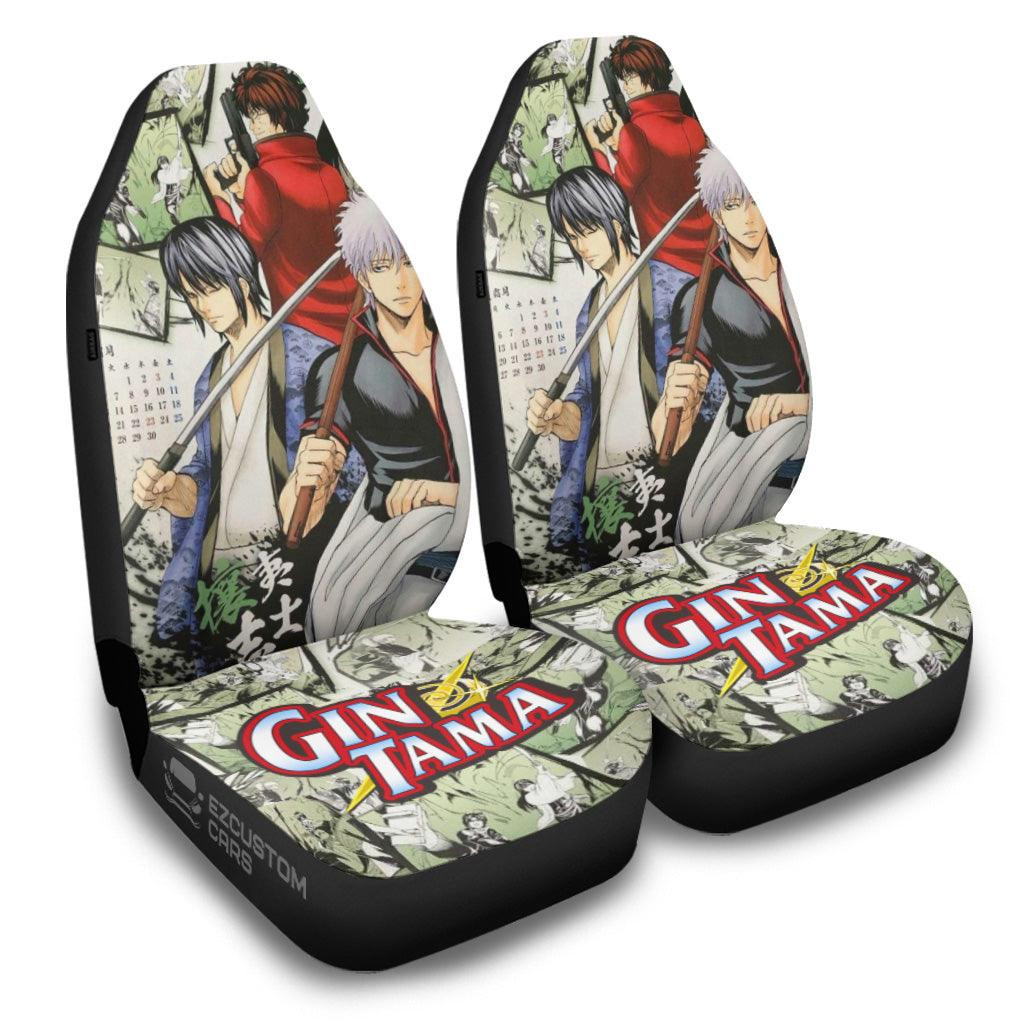 Gintama Car Accessories Anime Car Seat Covers