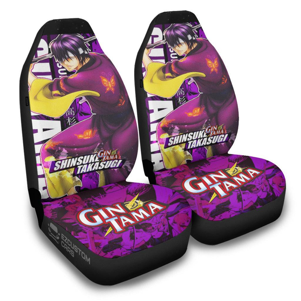 Gintama Takasugi Shinsuke Car Seat Covers
