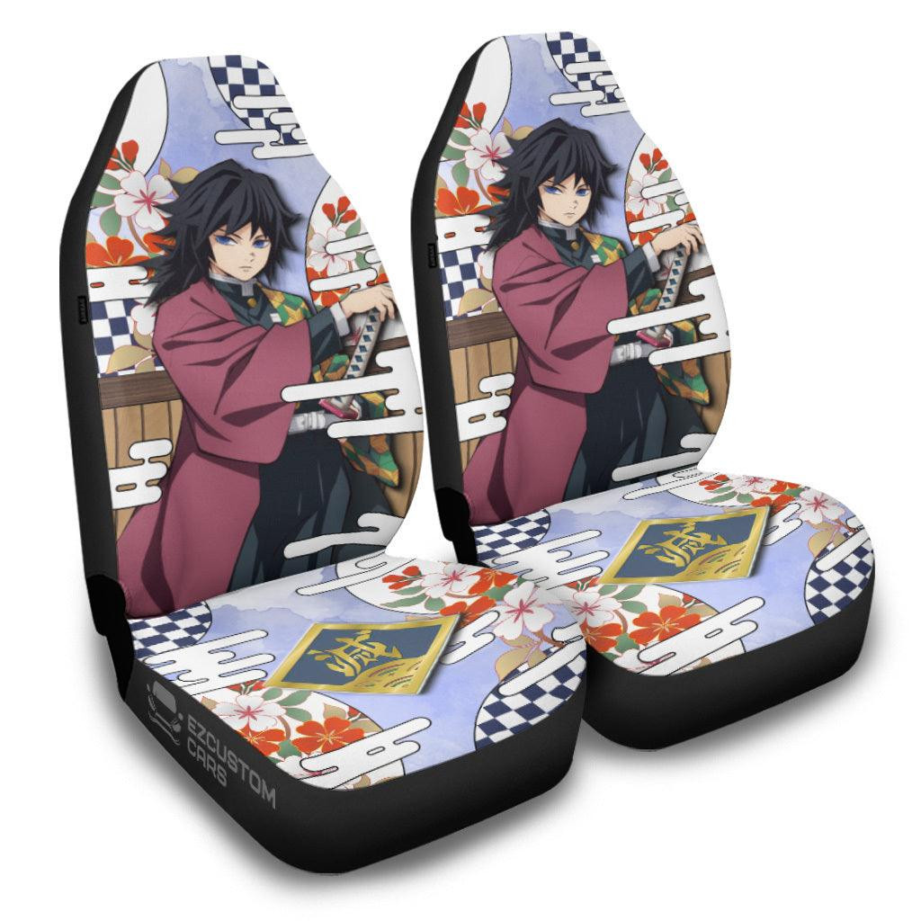 Giyu Tomioka Demon Slayer Anime Car Seat Covers