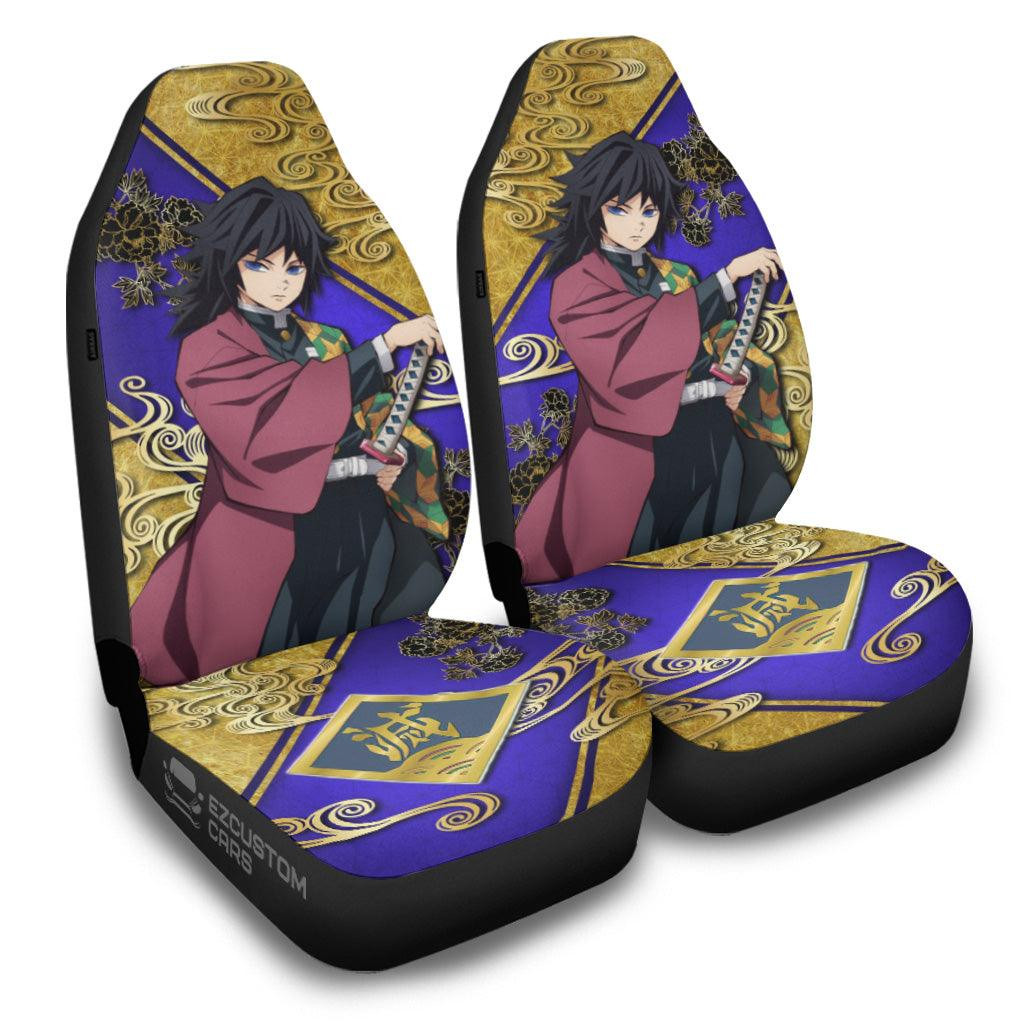 Giyu Tomioka Demon Slayer Car Seat Covers