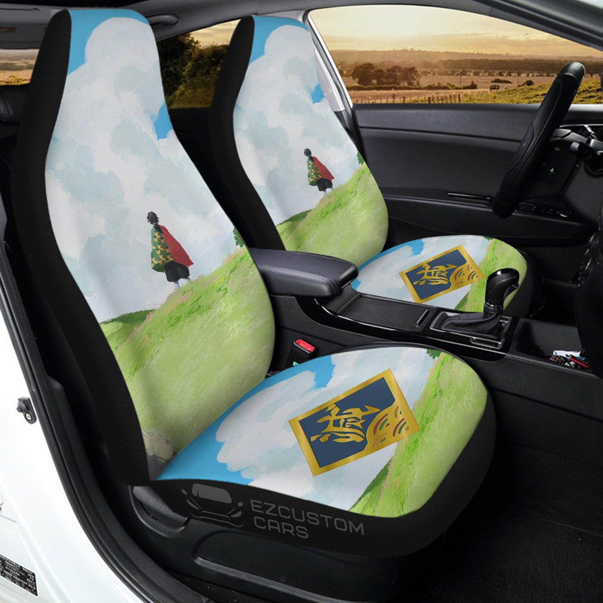 Gyuu Tomioka Demon Slayer Car Seat Covers