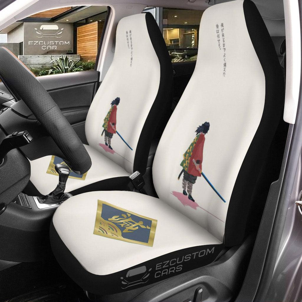 Gyuu Tomioka Demon Slayer Car Seat Covers