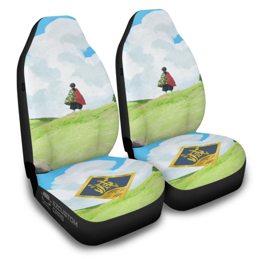 Gyuu Tomioka Demon Slayer Car Seat Covers