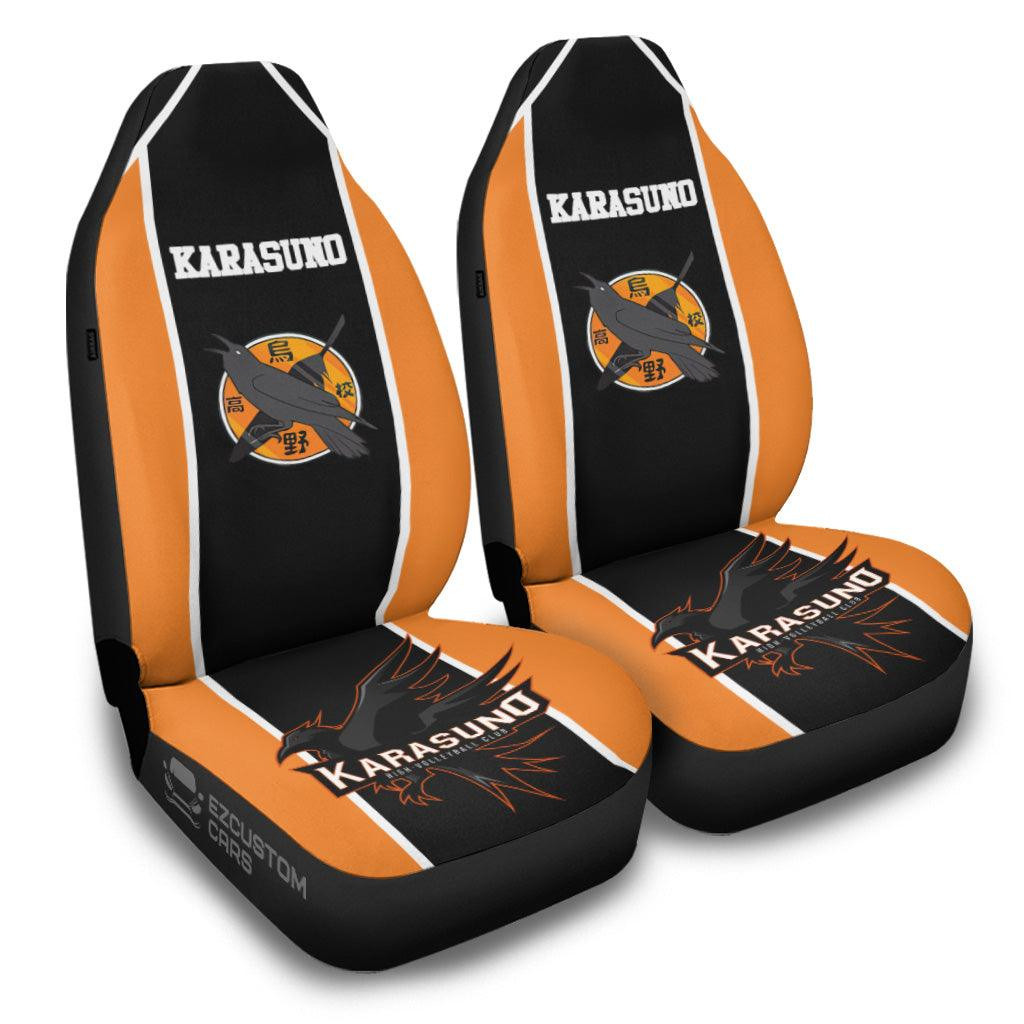 Haikyuu Anime Car Seat Covers Karasuno