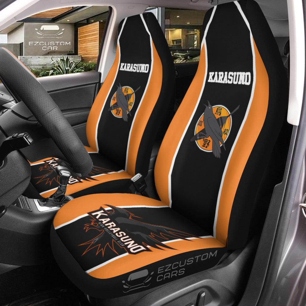 Haikyuu Anime Car Seat Covers Karasuno