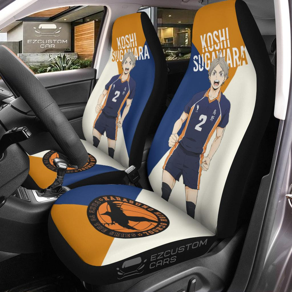 Haikyuu Anime Car Seat Covers Koushi Sugawara