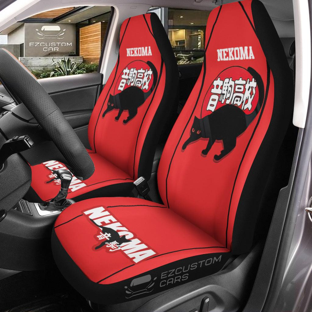 Haikyuu Anime Car Seat Covers Nekoma