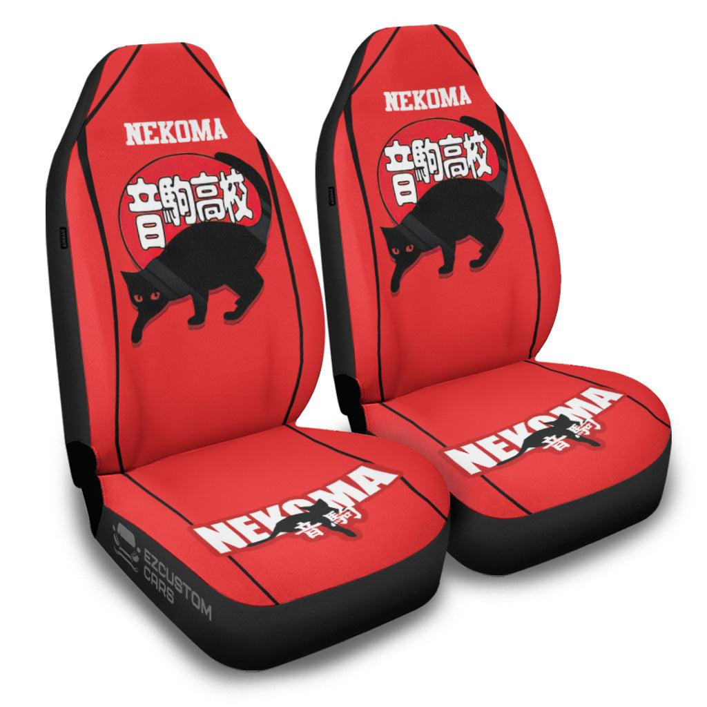Haikyuu Anime Car Seat Covers Nekoma