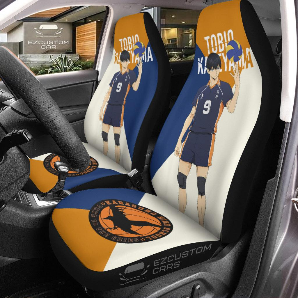 Haikyuu Anime Car Seat Covers Tobio Kageyama