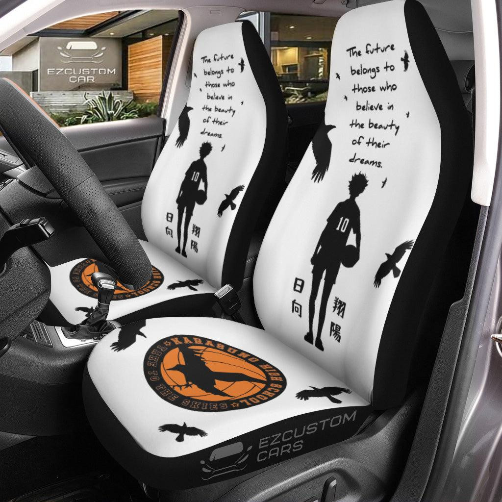 Haikyuu Hinata Car Seat Covers Anime Car Decor