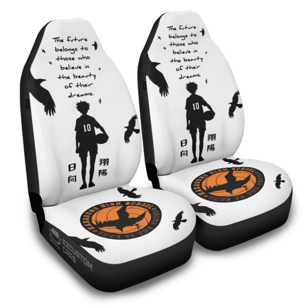 Haikyuu Hinata Car Seat Covers Anime Car Decor
