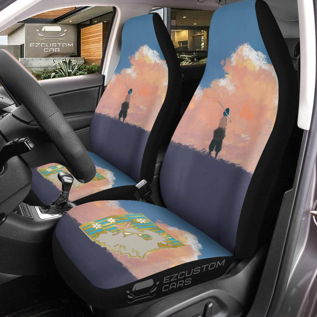Hashibira Inosuke Demon Slayer Car Seat Covers