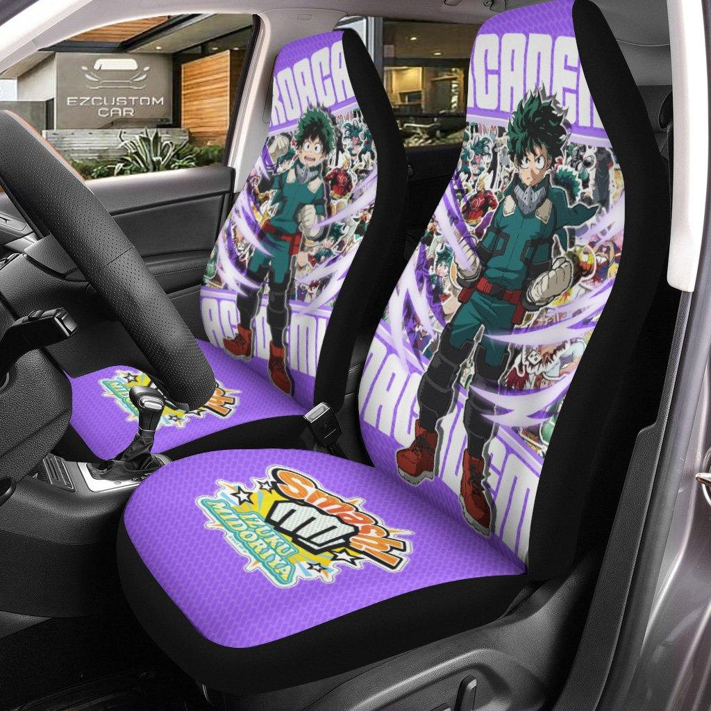 Izuku Midoriya Car Seat Covers My Hero Academia