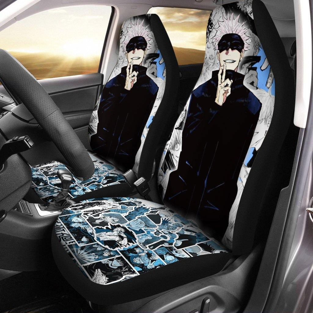Jujutsu Kaisen Gojo Sensei  Anime Custom Car Seat Covers