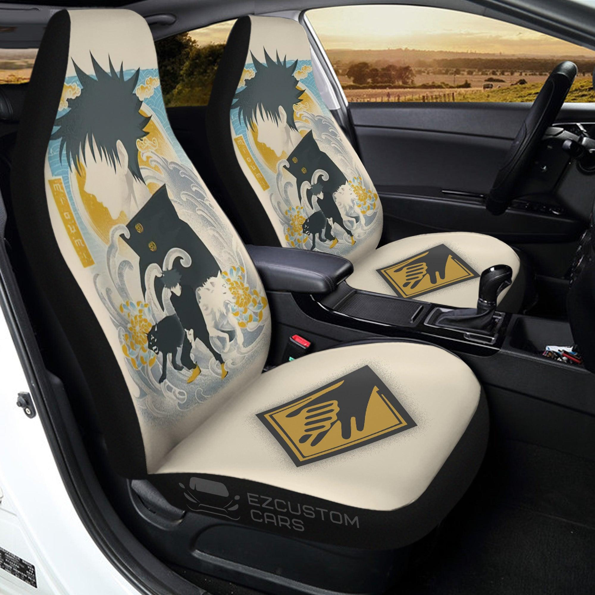 Jujutsu Kaisen Megumi Fushiguro Car Seat Covers