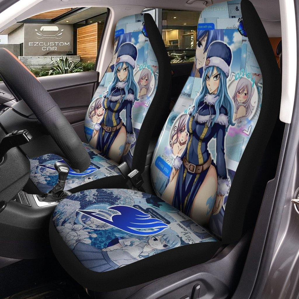 Juvia Car Seat Covers Fairy Tail Anime Car Accessories