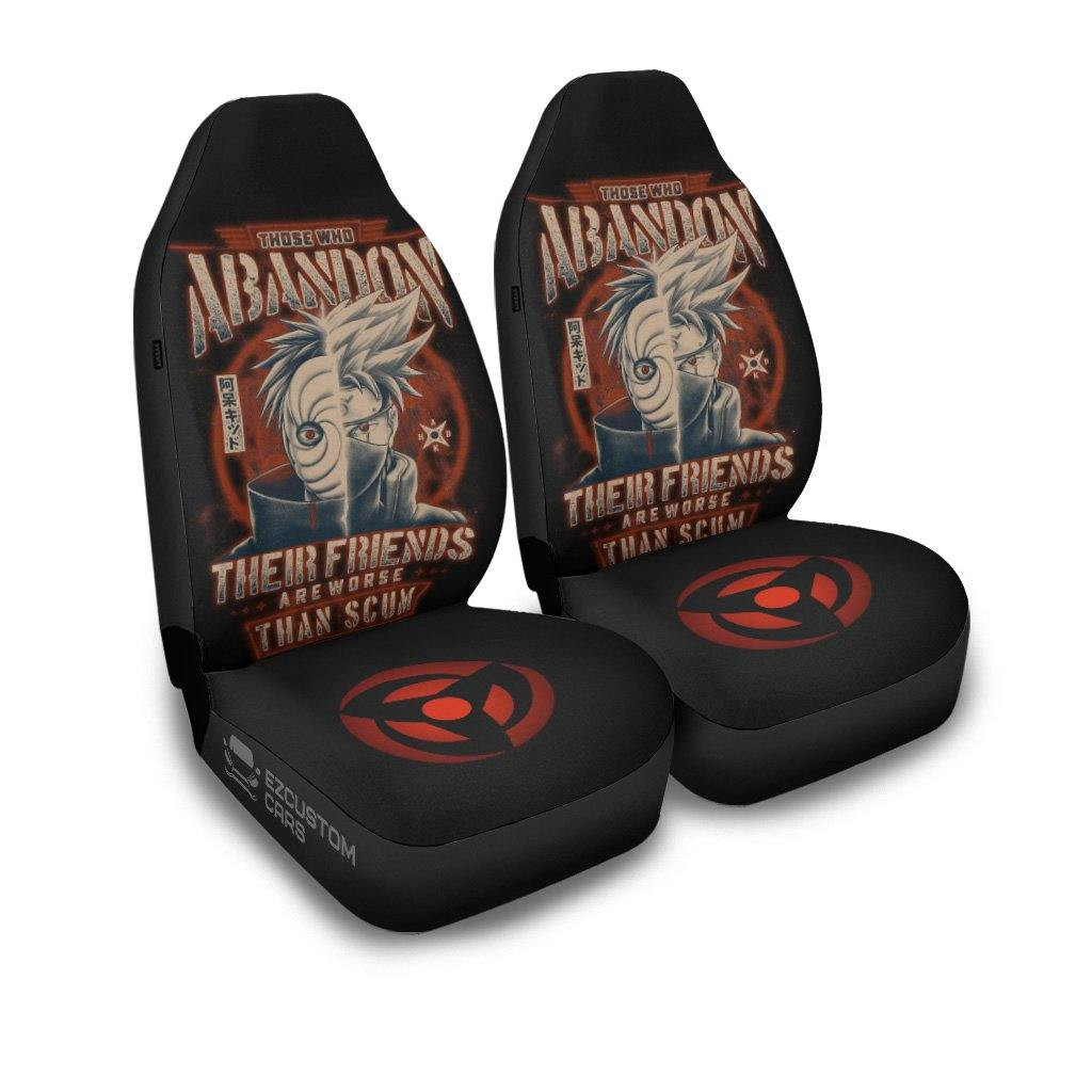 Kakashi and Obito Naruto Anime Car Seat Covers