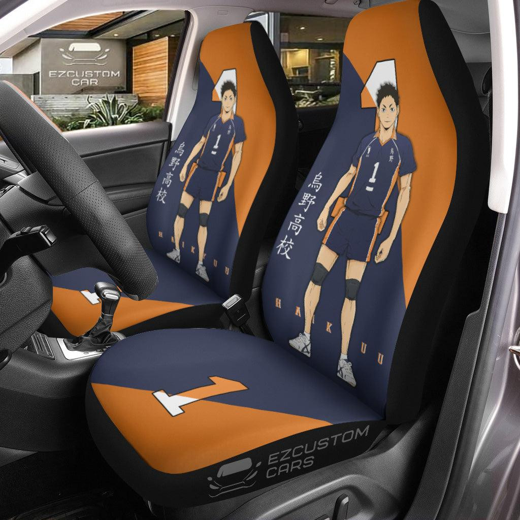 Karasuno High Daichi Haikyuu Anime Car Seat Covers