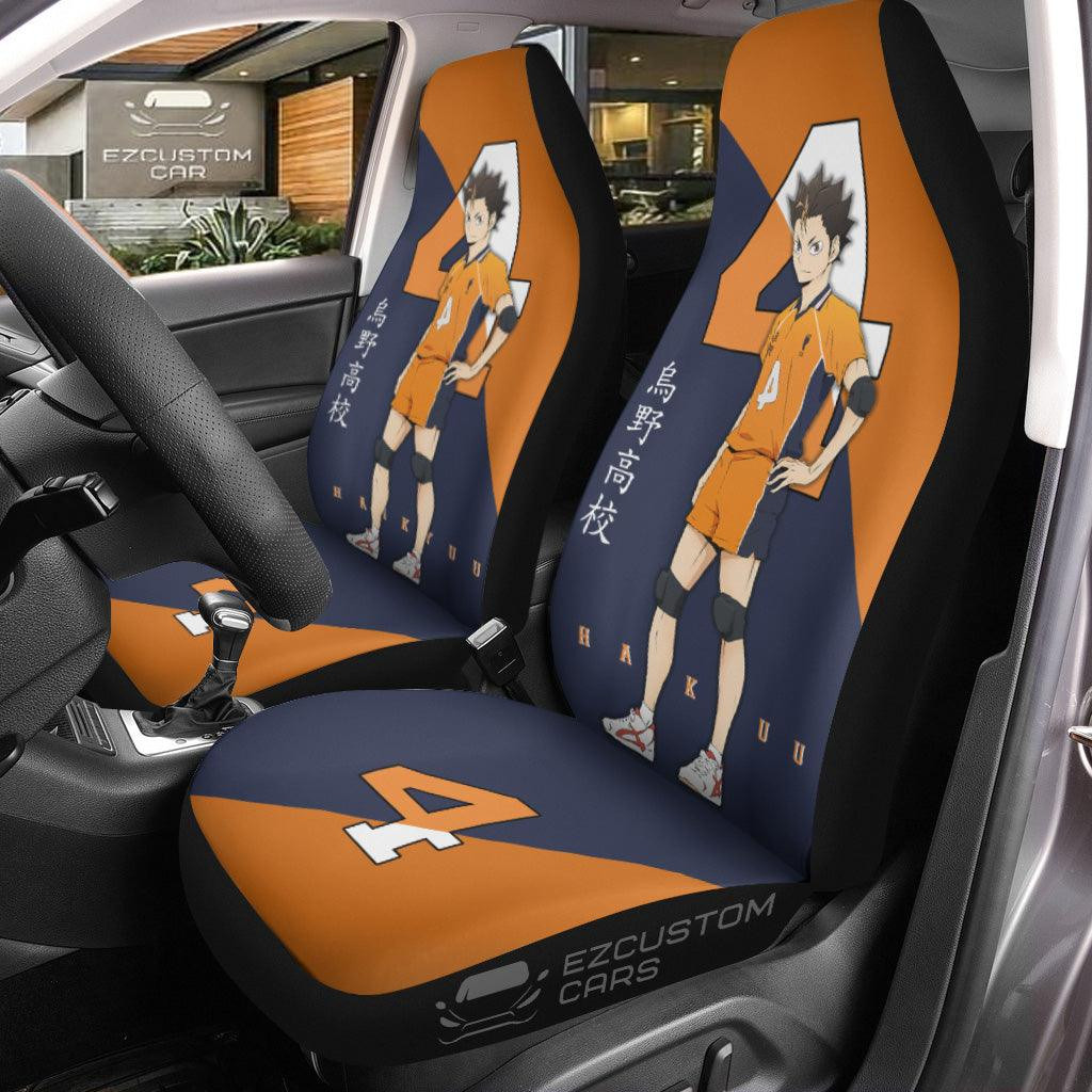 Karasuno High Nishinoya Haikyuu Anime Car Seat Covers