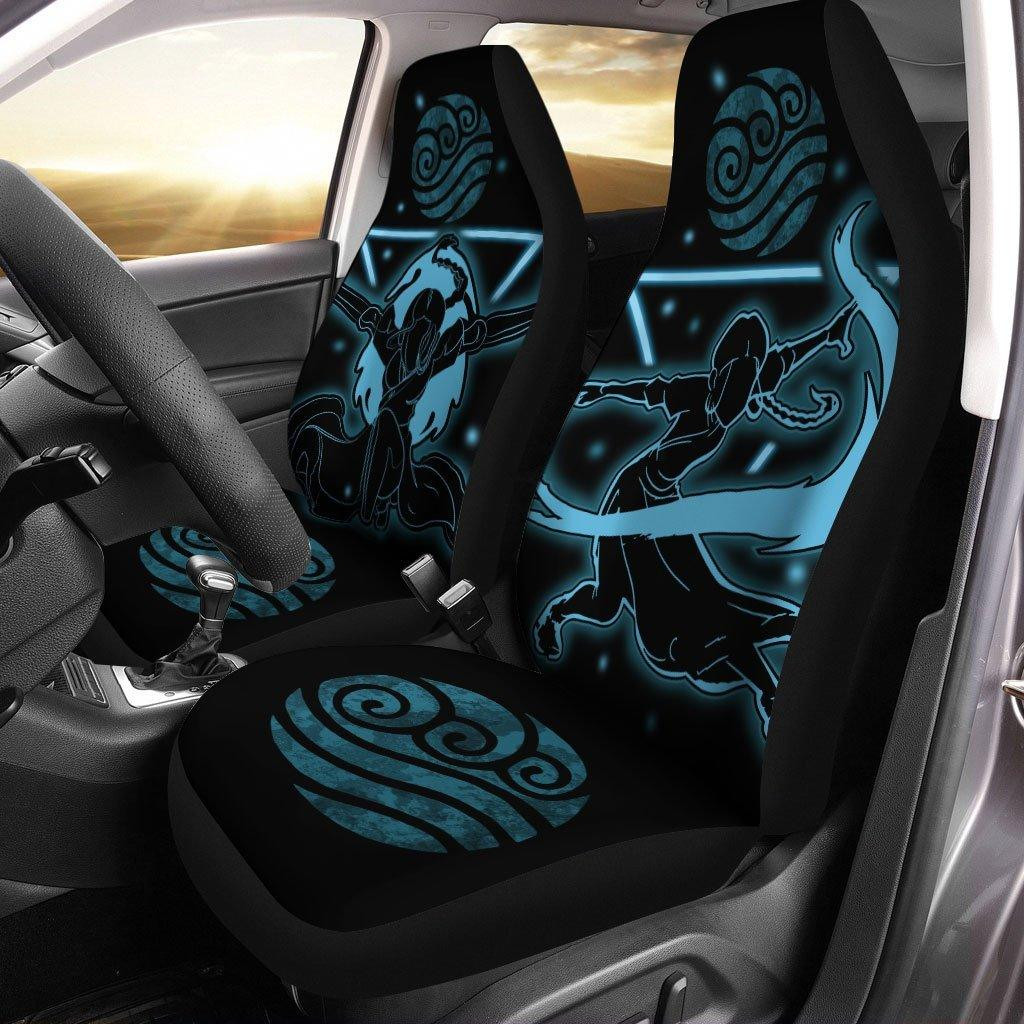 Katara Car Seat Covers Custom Avatar: The Last Airbender Anime