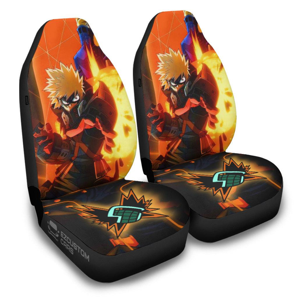 Katsuki Bakugo My Hero Academia Anime Car Seat Covers