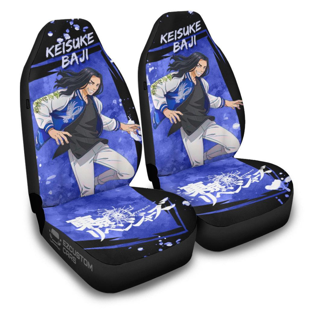 Keisuke Baji Car Seat Covers Custom Anime Tokyo Revengers Car Accessories
