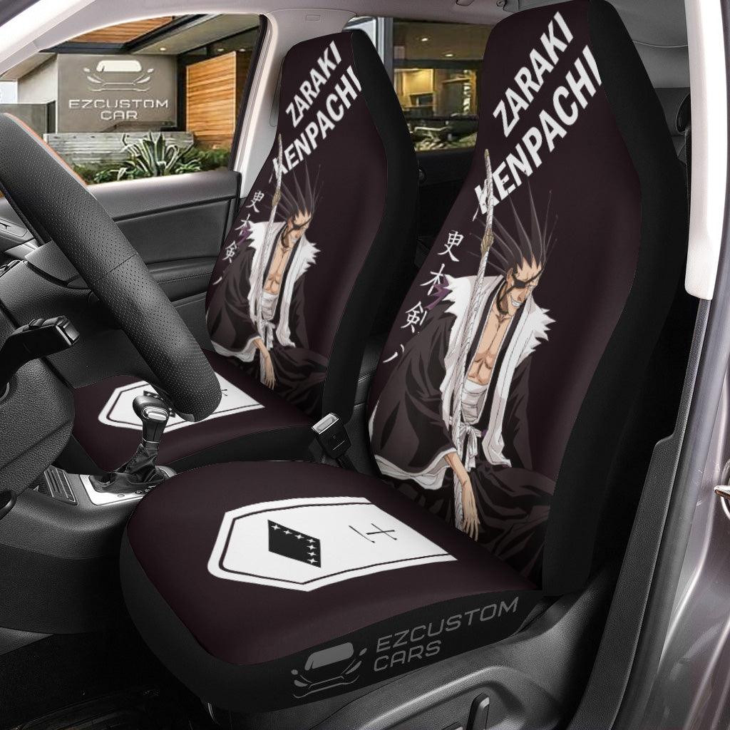Kenpachi Car Seat Covers Bleach Anime Car Accessories