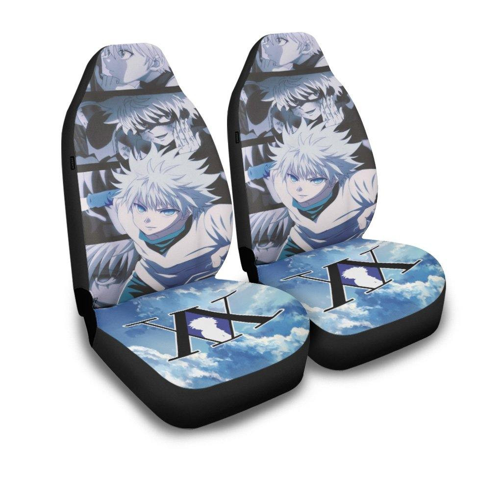 Killua Car Seat Covers Hunter x Hunter Anime Car Accessories