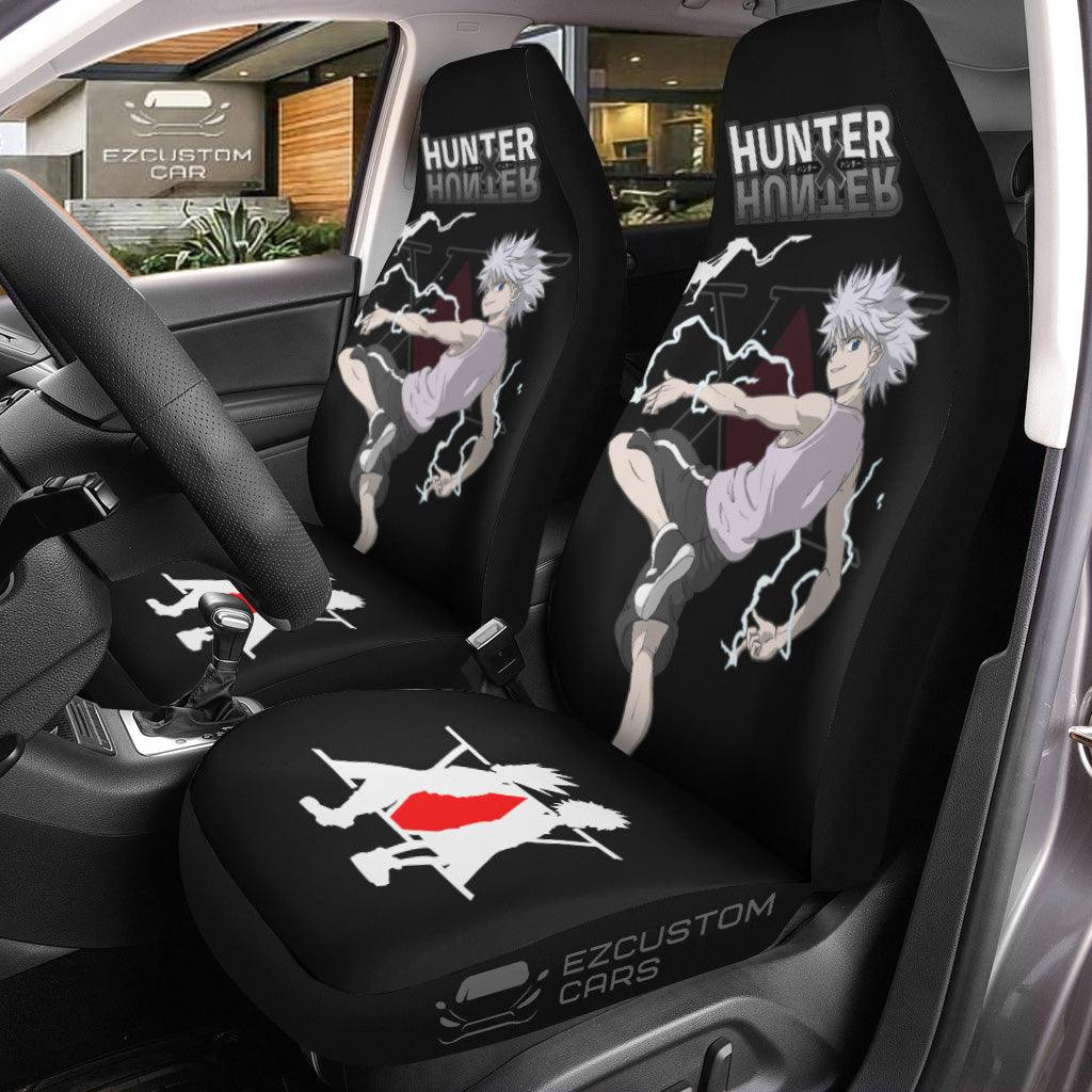 Killua Car Seat Covers Hunter x Hunter Anime Custom Car Accessories