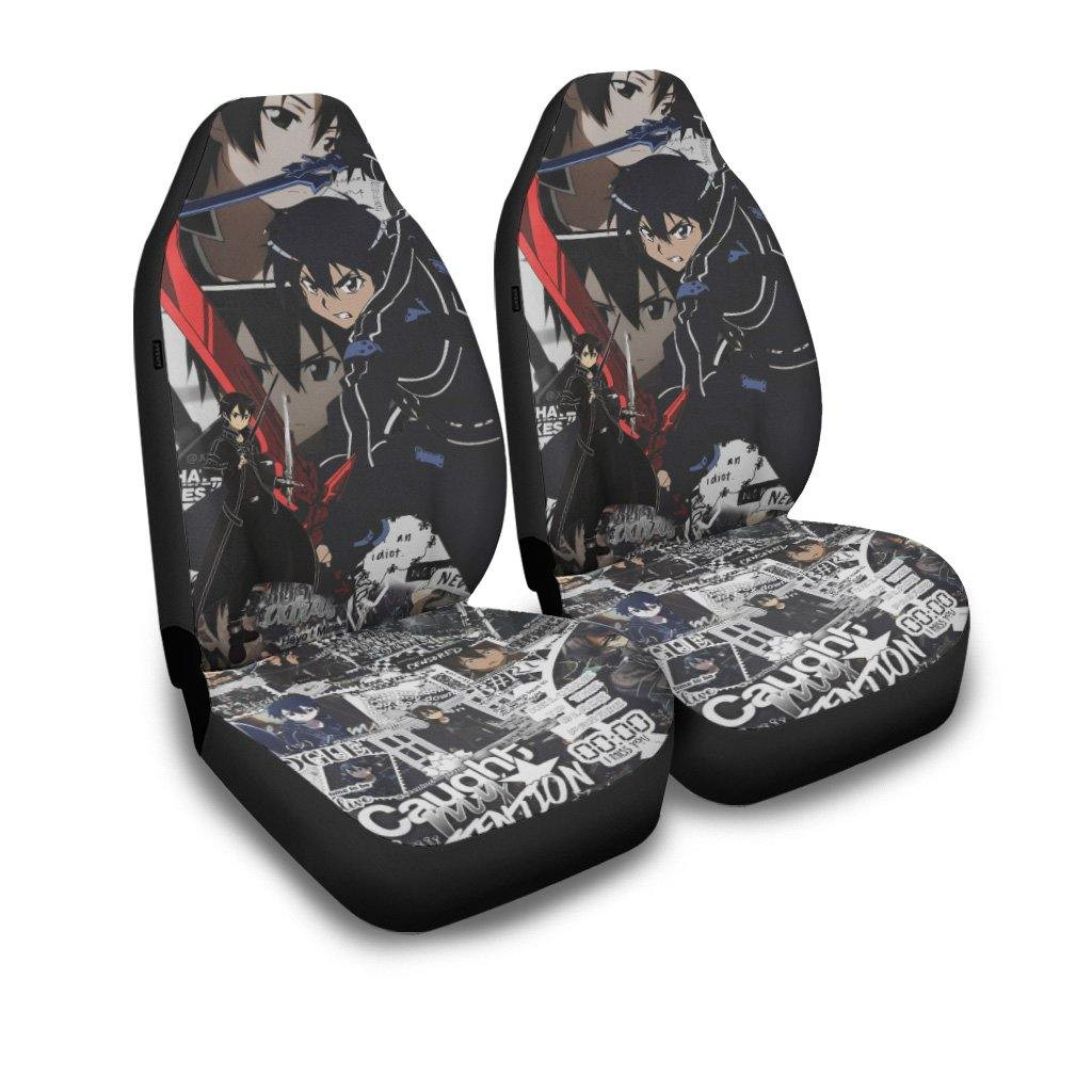 Kirito Sword Art Online Anime Car Seat Covers Fan Gift