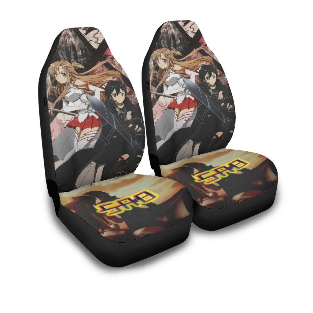 Kirito x Asuna Sword Art Online Anime Car Seat Covers