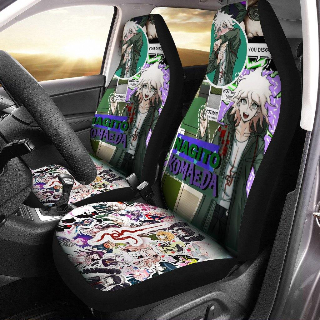 Komaeda Nagito Car Seat Covers Danganronpa