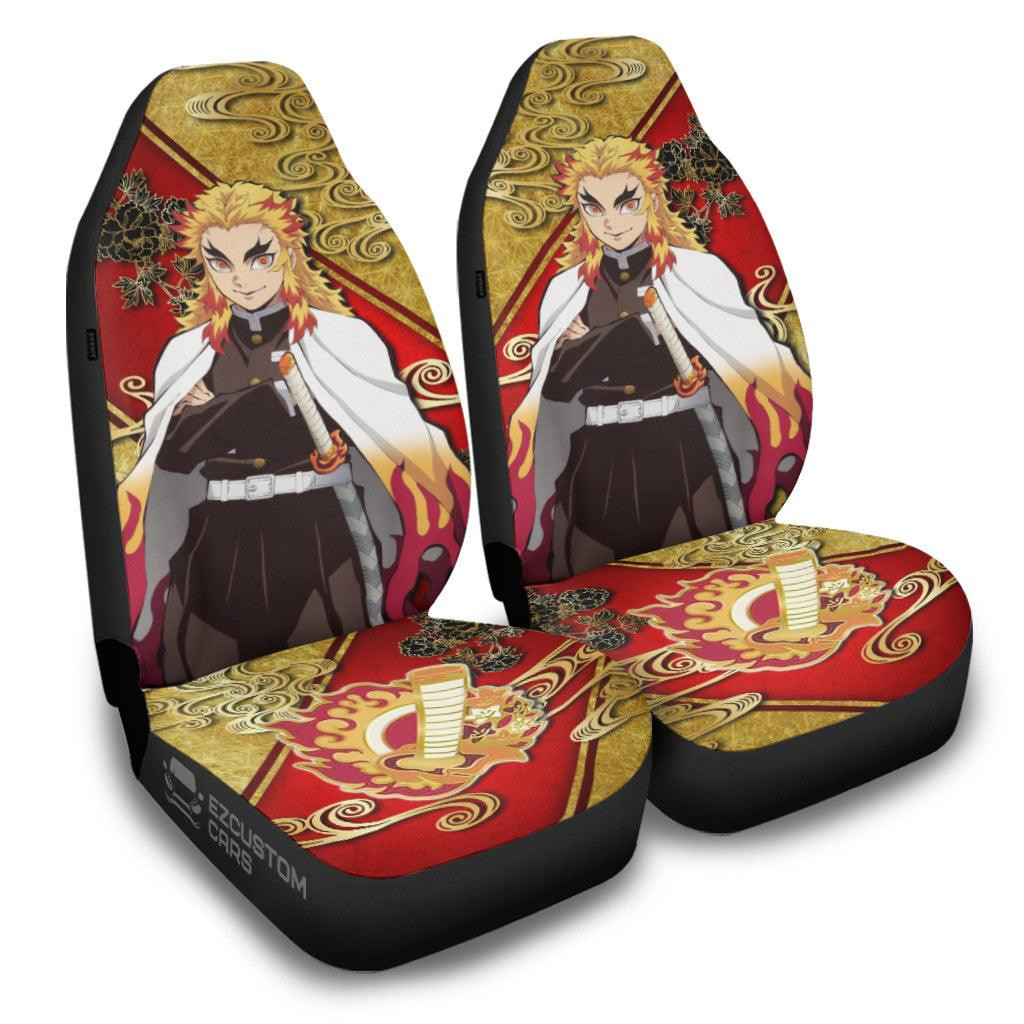 Kyojuro Rengoku Car Seat Covers Demon Slayer