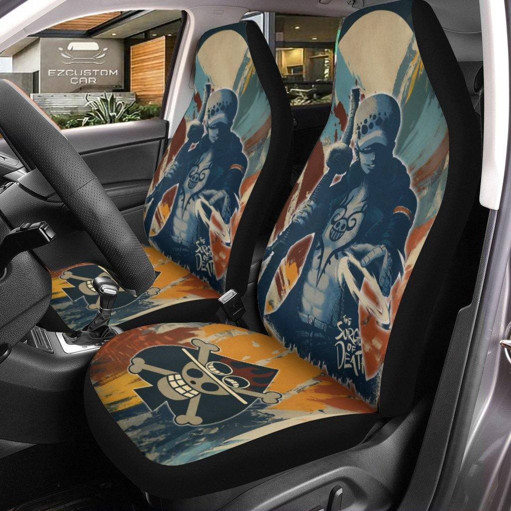 Law Car Seat Covers One Piece Anime