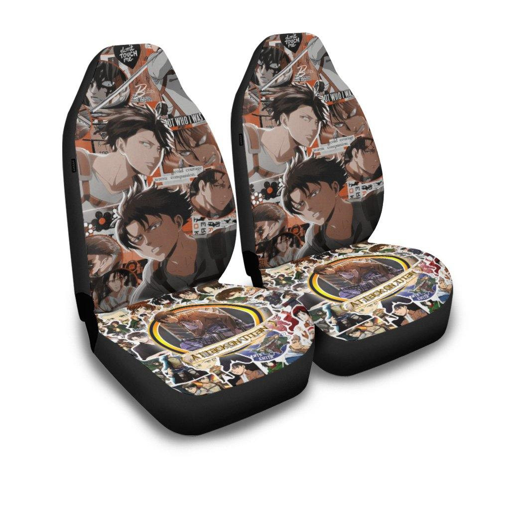 Levi Ackerman Attack On Titan Car Seat Covers Fan Gift