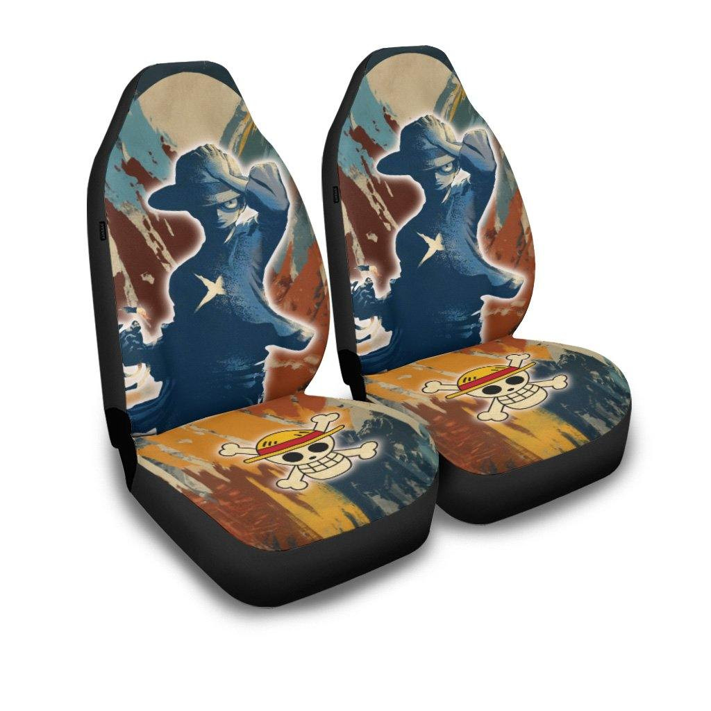 Luffy Car Seat Covers One Piece Anime